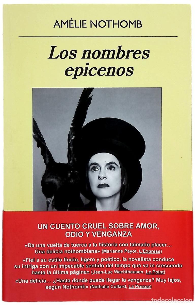 books: Los nombres epicenos - Nothomb, Am&eacute;lie; P&agrave;mies, Sergi