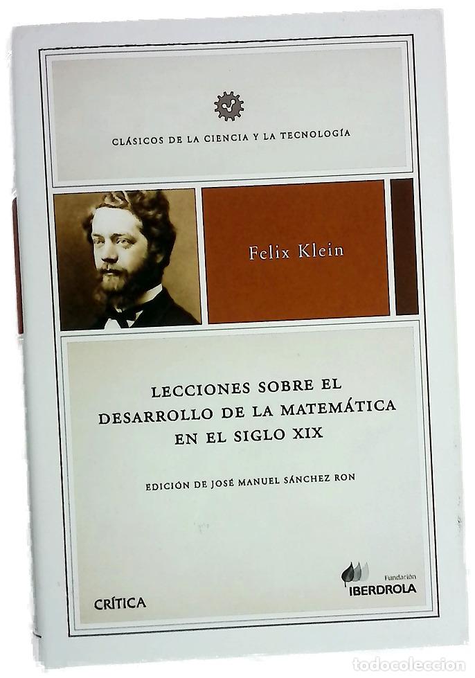 Libros: Lecciones sobre el desarrollo de la matem&aacute;tica en el siglo XIX