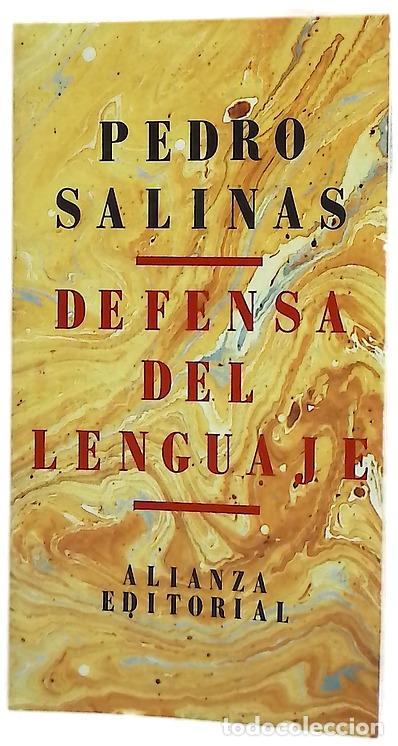 Libri di seconda mano: Defensa del lenguaje - Salinas, Pedro