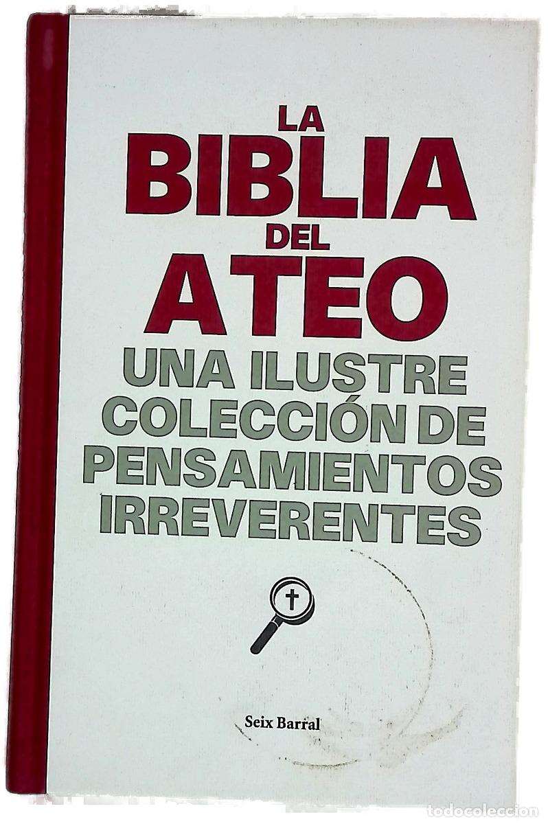 Libros: La Biblia del ateo una ilustre colecci&oacute;n de pensamientos irreverentes