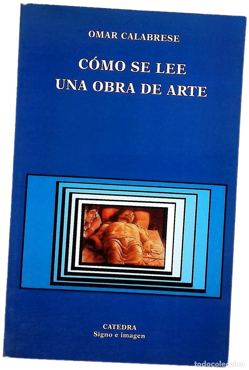 Libros: C&oacute;mo se lee una obra de arte