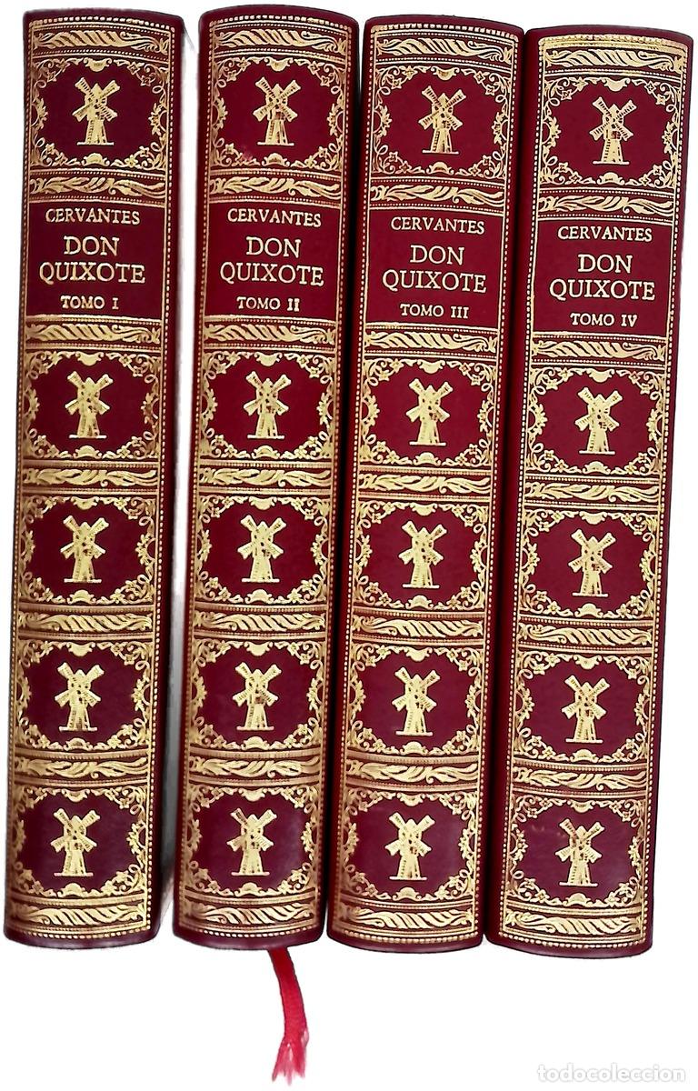 Livros em segunda m&atilde;o: Vida y hechos del Ingenioso Cavallero D. Quixote de la Mancha. Tomo I, II, III y IV