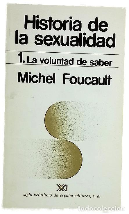 books: Historia de la sexualidad. 1.- La voluntad de saber