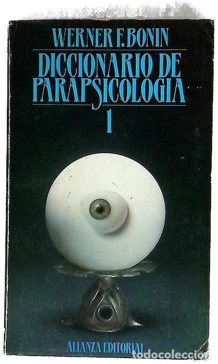 Livros em segunda m&atilde;o: Diccionario de parapsicolog&iacute;a Tomo I