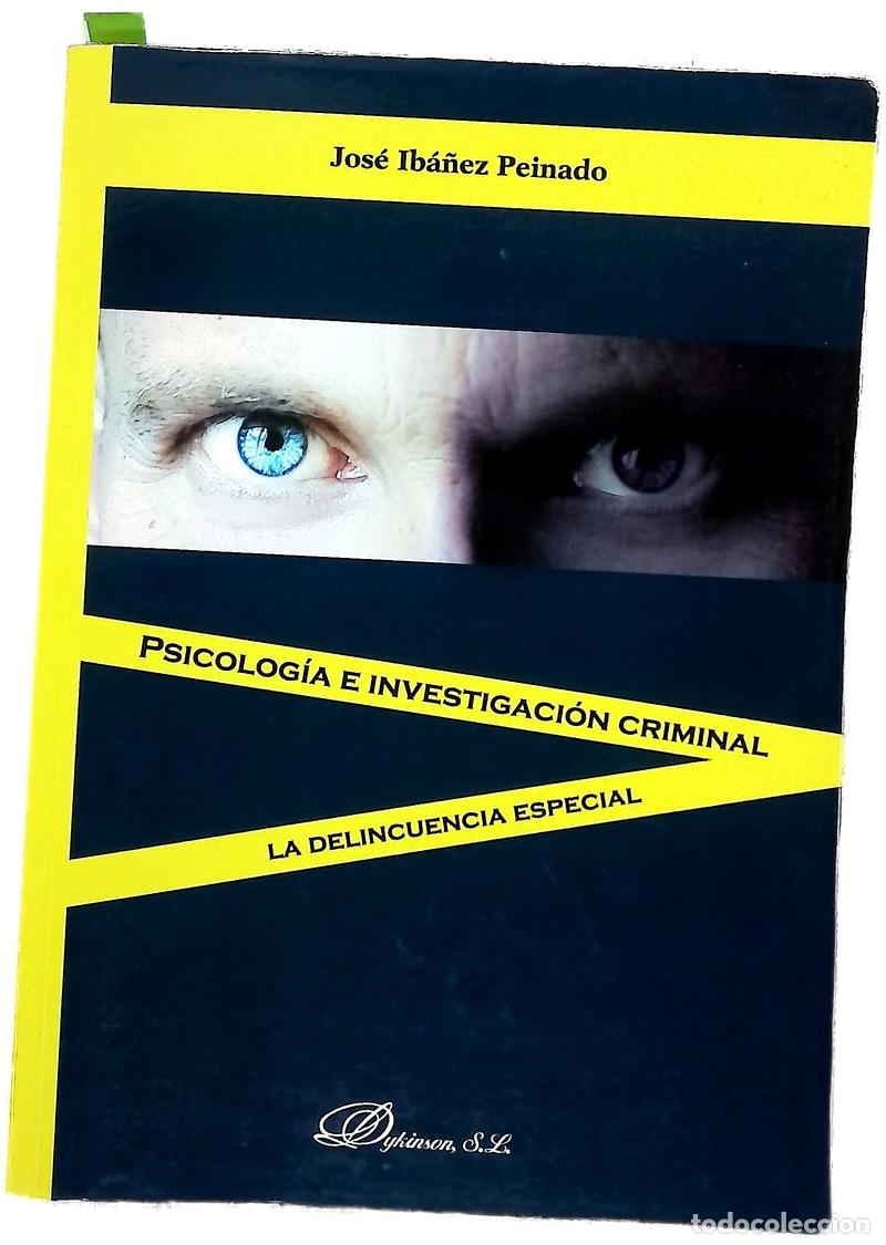 Livros em segunda m&atilde;o: Psicolog&iacute;a e investigaci&oacute;n criminal : la delincuencia especial