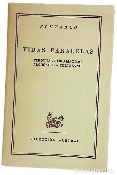 Livros em segunda m&atilde;o: Vidas paralelas. Pericles - Fabio M&aacute;ximo - Alcib&iacute;ades - Coriolano