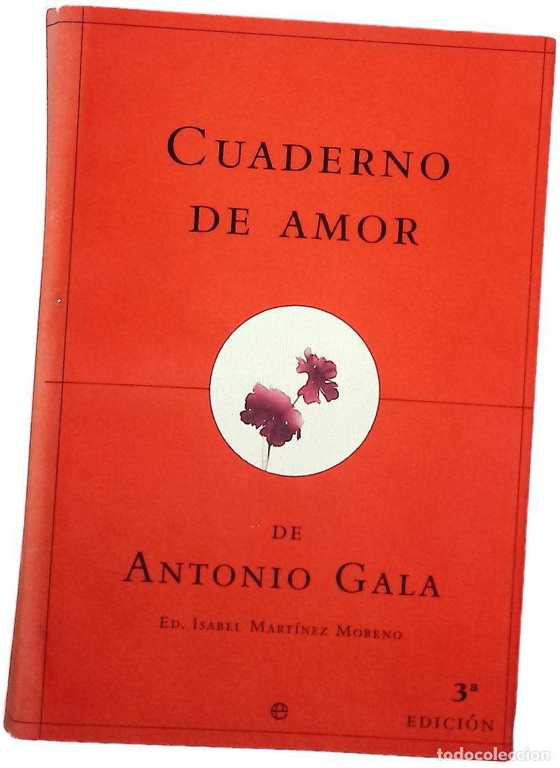 books: Cuaderno de amor de Antonio Gala