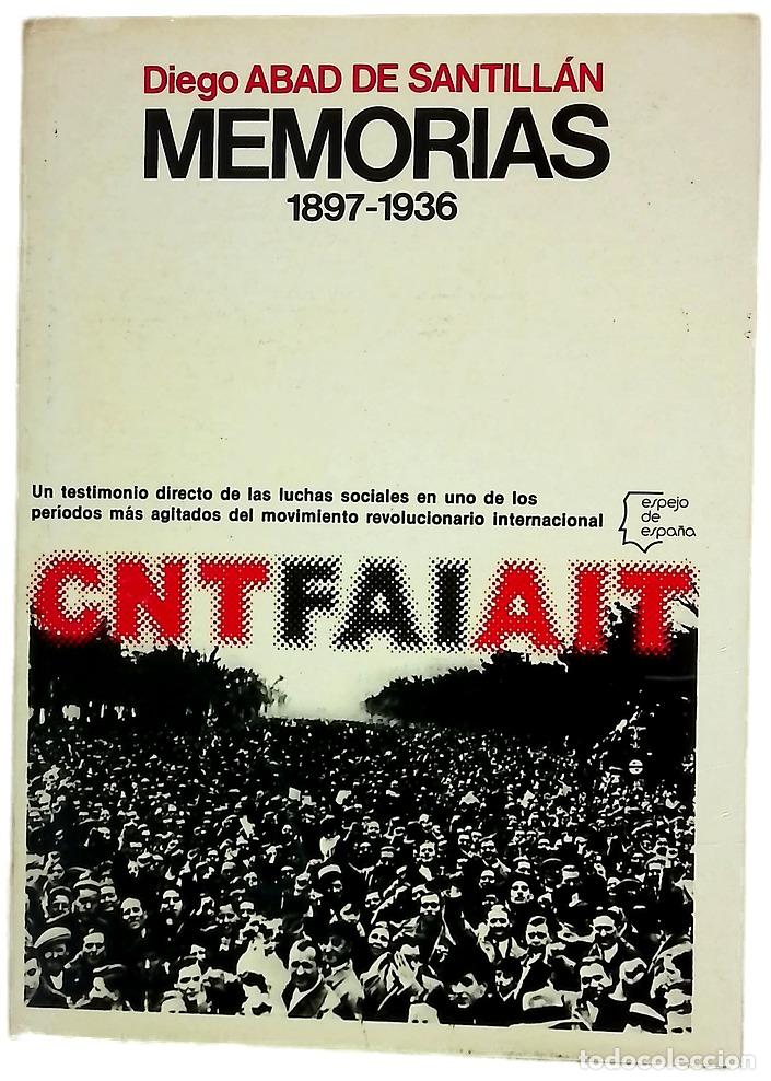 Libri di seconda mano: Memorias 1897-1936 - Abad de Santill&aacute;n, Diego