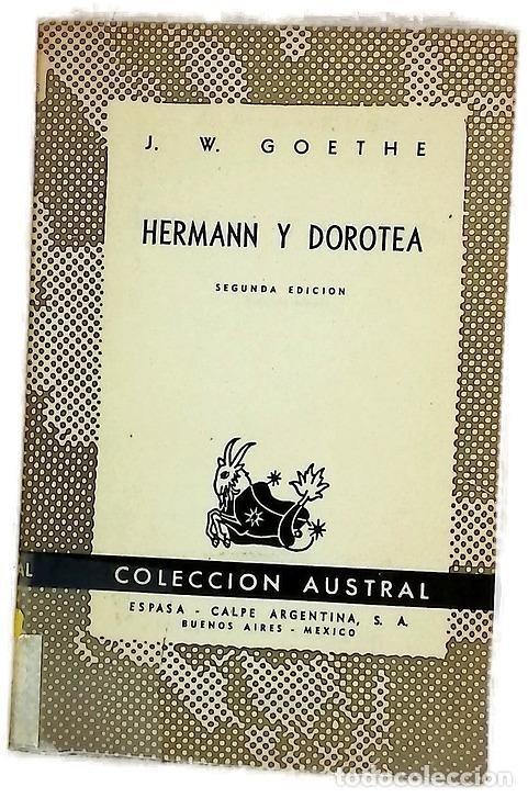 B&uuml;cher: Hermann y Dorotea - Goethe, Johann Wolfgang von; Gallant, Alfredo