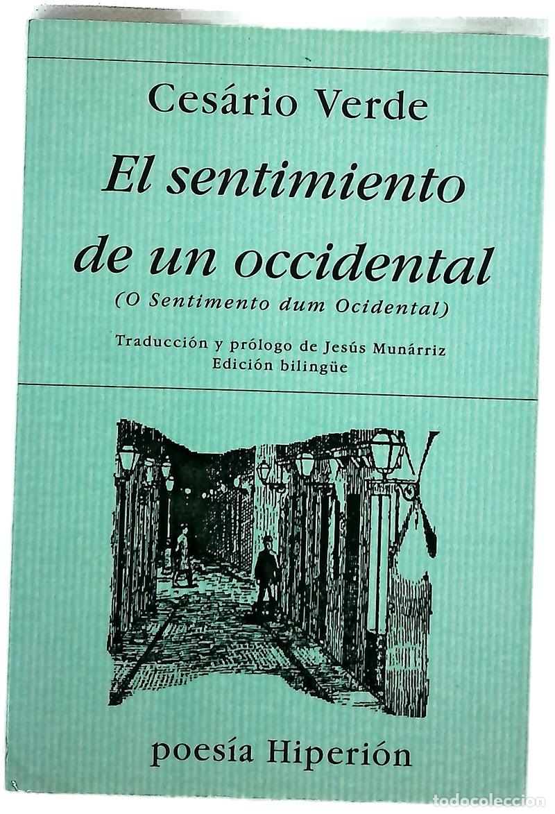 Livros em segunda m&atilde;o: El sentimiento de un occidental O sentimento dum ocidental