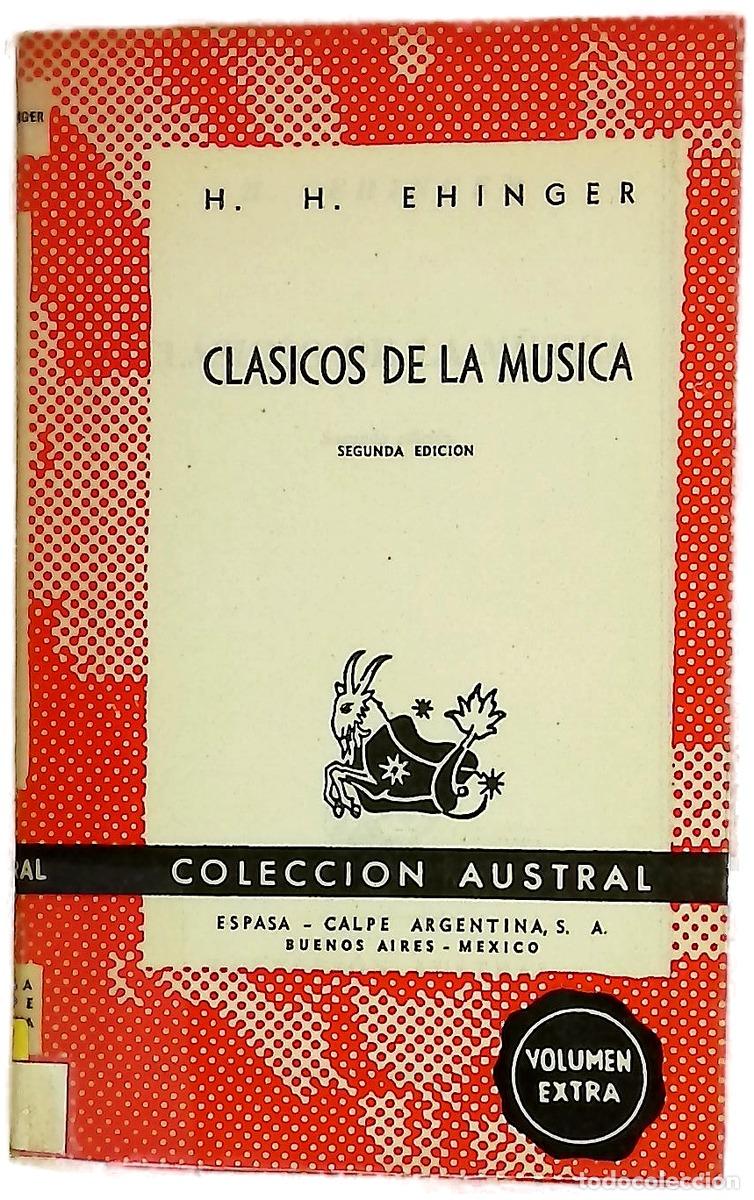 Livros em segunda m&atilde;o: Cl&aacute;sicos de la m&uacute;sica - Ehinger, H