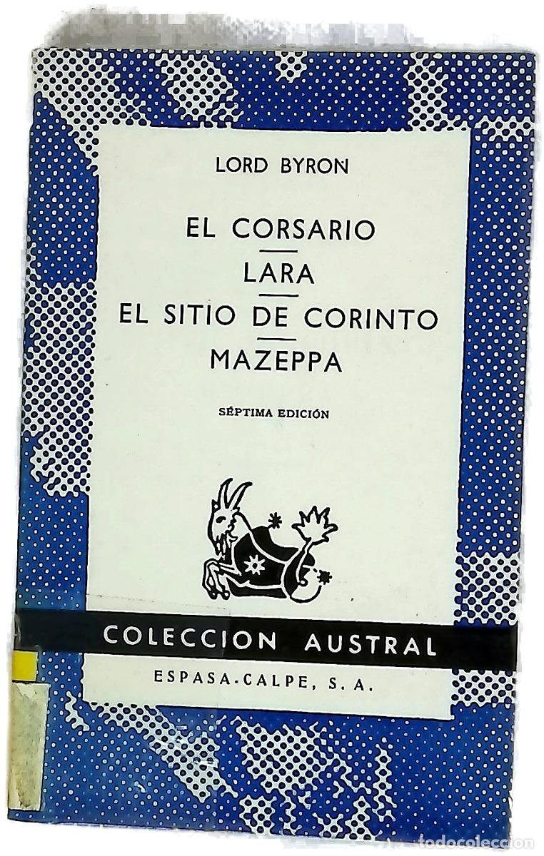 Livros em segunda m&atilde;o: El corsario - Byron, George Gordon Byron