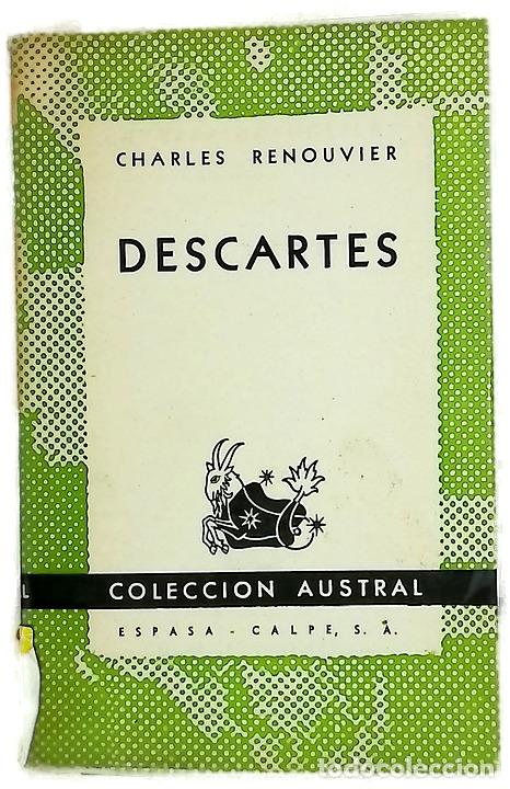 Libros: Descartes - Charles Renouvier