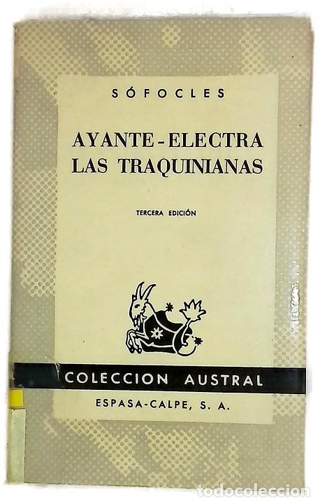 books: Ayante Electra ; Las Traquinias