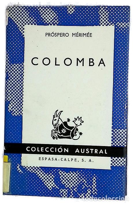 books: Colomba - M&eacute;rim&eacute;e, Prosper; Ter&aacute;s, Luis