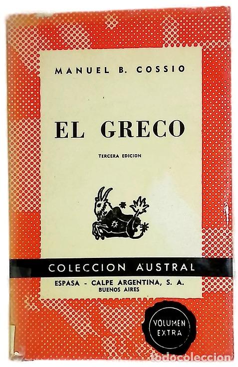 books: El Greco - Manuel Bartolom&eacute; Coss&iacute;o