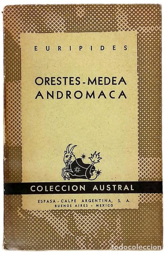 books: Orestes ; Medea ; Andr&oacute;maca