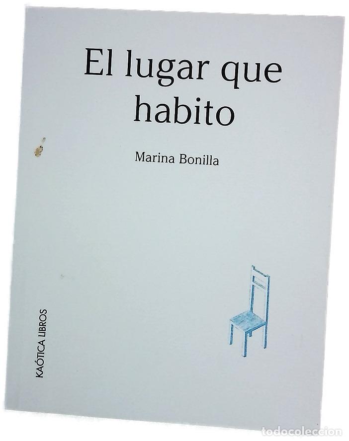 Livros em segunda m&atilde;o: El lugar que habito - Bonilla, Marina