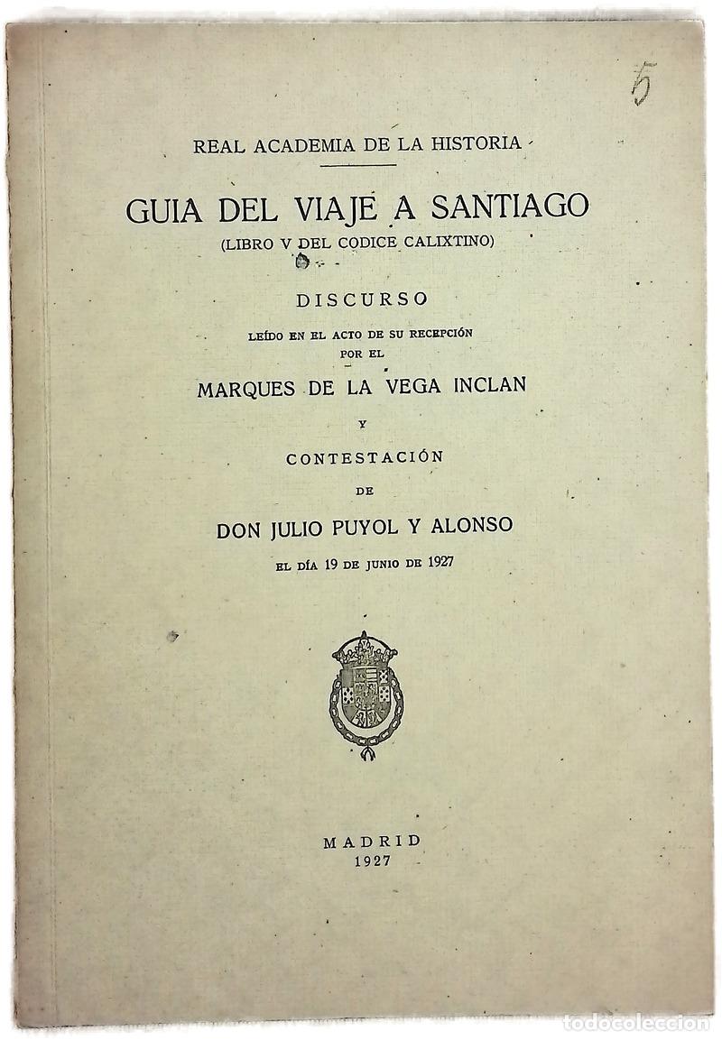 Libros: Gu&iacute;a del viaje a santiago