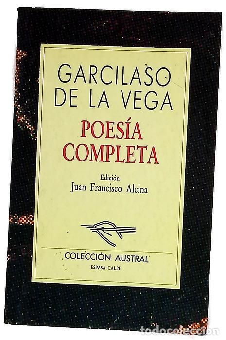 Livros em segunda m&atilde;o: Poes&iacute;a completa - Garcilaso de la Vega; Alcina Rovira, Juan Francisco