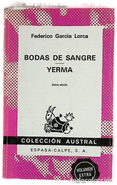 Livros em segunda m&atilde;o: Bodas de sangre Tragedia ; Yerma: Poema tr&aacute;gico