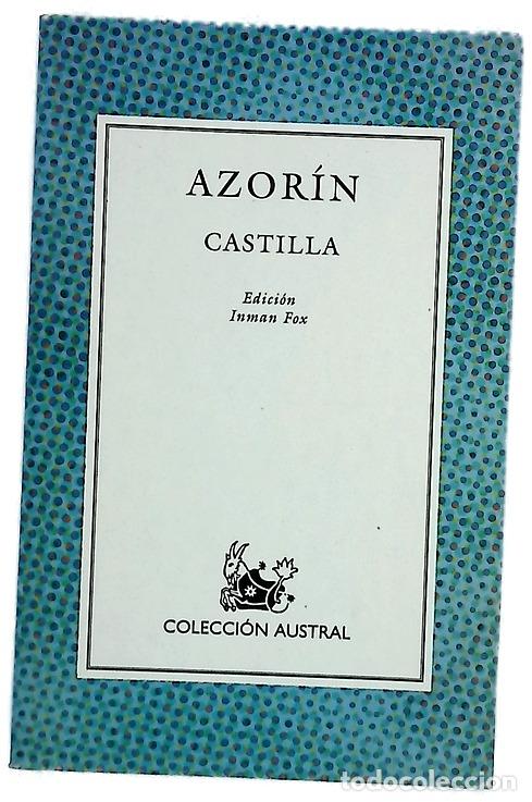 books: Castilla - Azor&iacute;n; Fox, E. Inman