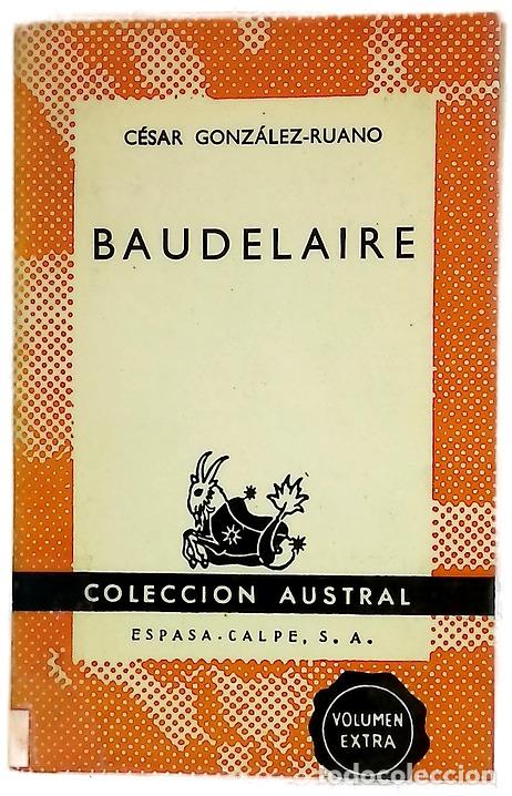 books: Baudelaire - Gonz&aacute;lez-Ruano, C&eacute;sar
