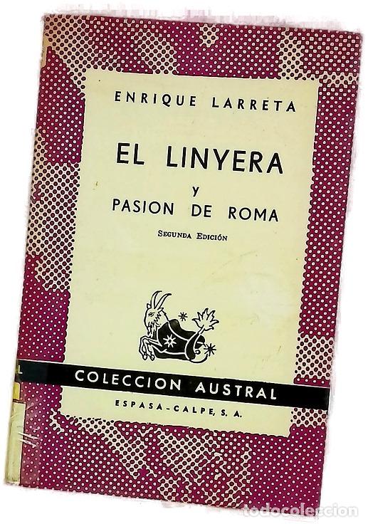 books: El linyera; y Pasi&oacute;n de Roma