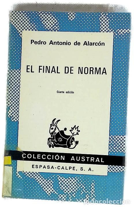 books: El final de Norma - Alarc&oacute;n, Pedro Antonio de