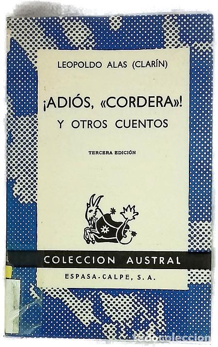 Libri di seconda mano: &iexcl;Adi&oacute;s, Cordera! y otros cuentos