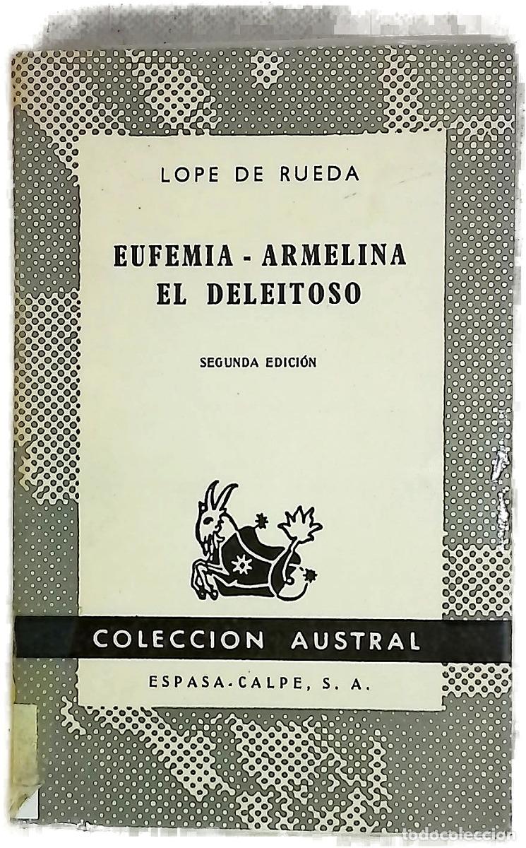 books: Eufemia Armelina ; El deleitoso