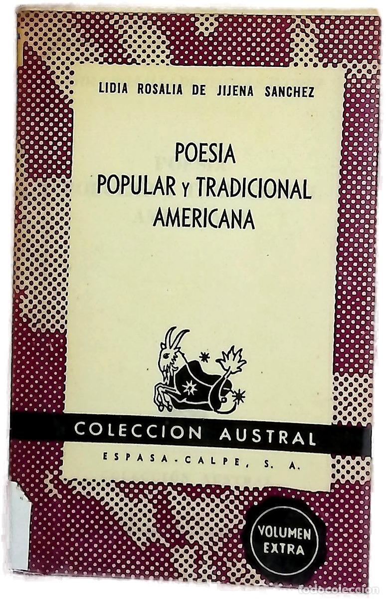 books: Poes&iacute;a popular y tradicional americana