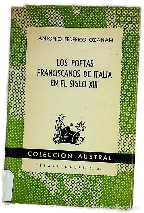 books: Los poetas franciscanos en Italia en el siglo XIII