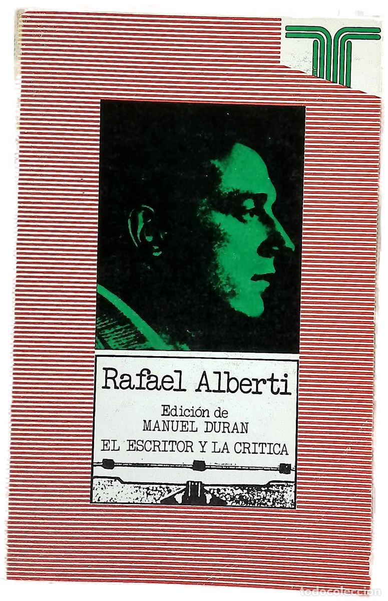 books: Rafael Alberti - Alberti, Rafael; Duran, Manuel