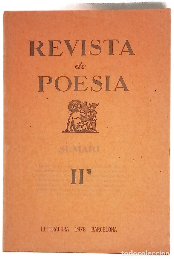 Livros em segunda m&atilde;o: Revista de poes&iacute;a (1978) (libro de segunda mano)