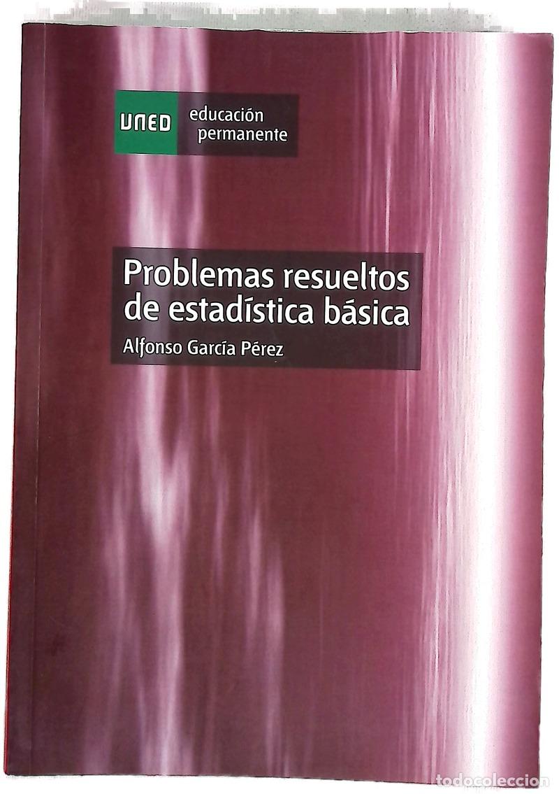 Libros: Problemas resueltos de estad&iacute;stica b&aacute;sica