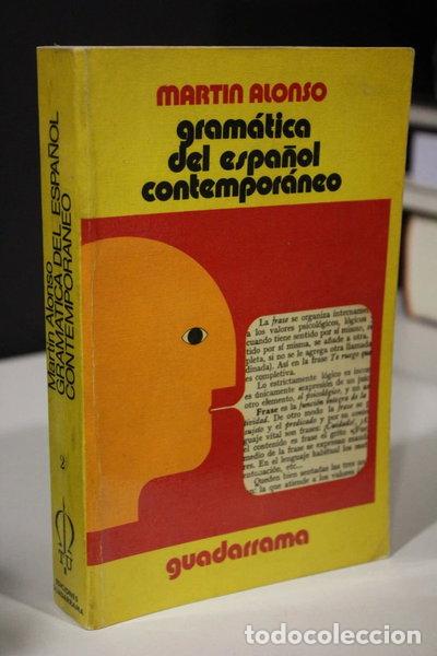 Libros: Gram&aacute;tica del espa&ntilde;ol contempor&aacute;neo- 9788425056017