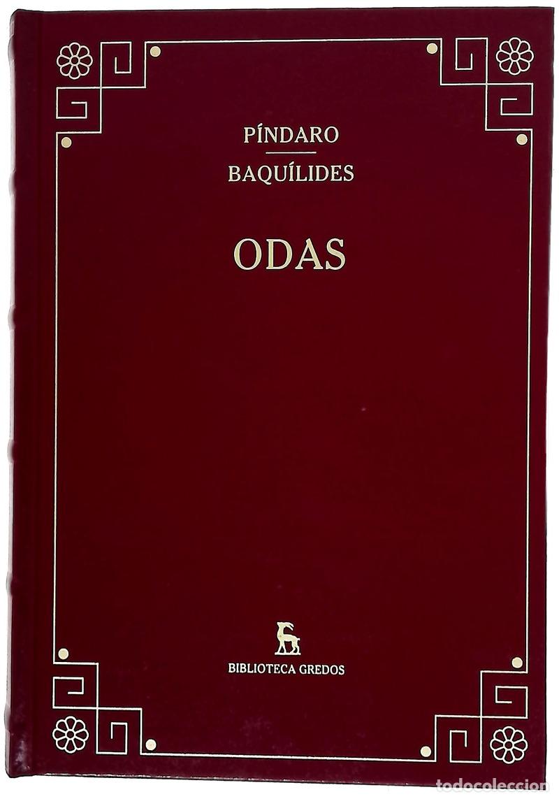 books: Odas - P&iacute;ndaro; Baqu&iacute;lides; Ortega Carmona, Alfonso; Garc&iacute;a Romero, Fernando