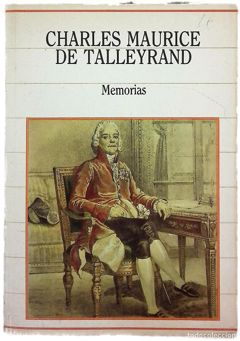 books: Memorias - Talleyrand-P&eacute;rigord, Charles Maurice de