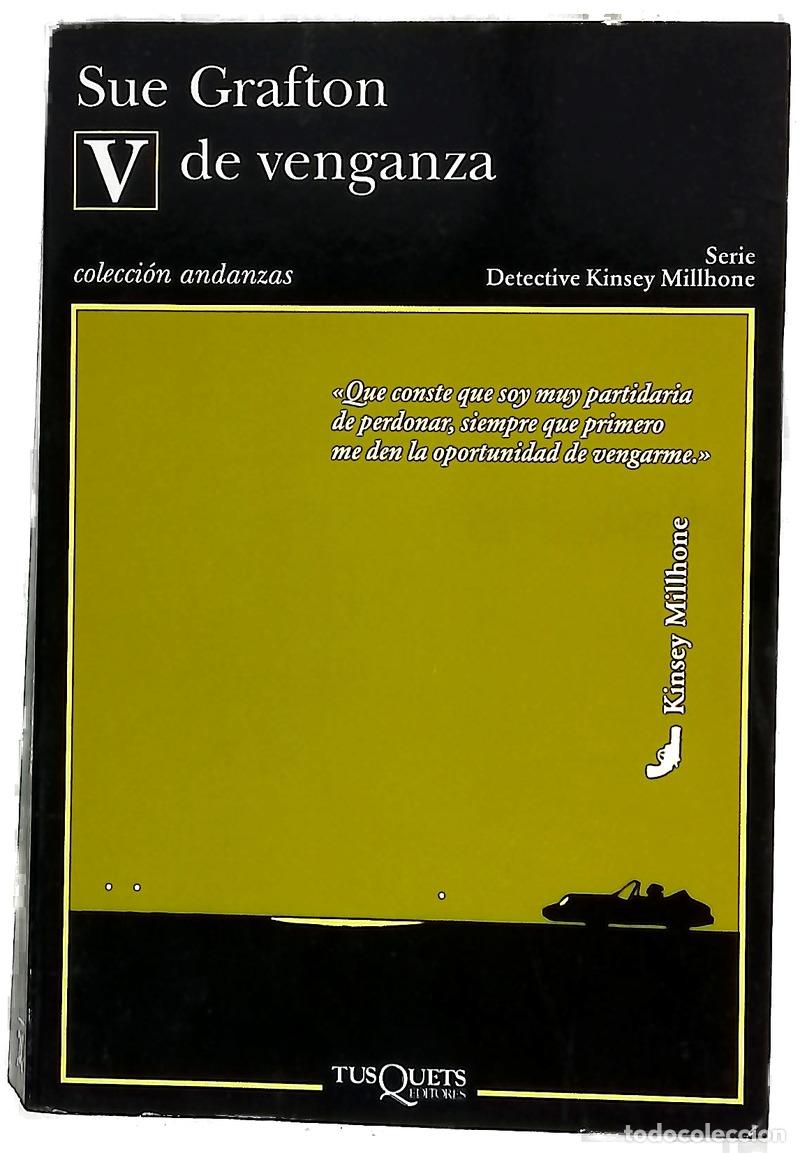 books: V de venganza - Grafton, Sue; Ord&oacute;&ntilde;ez Div&iacute;, Victoria