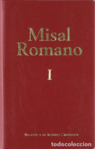 Libros: Misal romano completo. I: Adviento-Pascua- 9788479140083