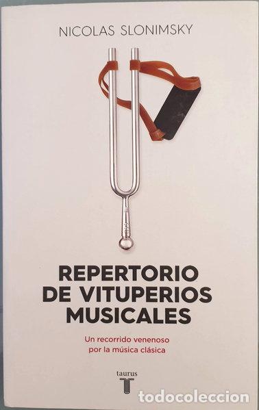 Libros: Repertorio de vituperios musicales- 9788430617708