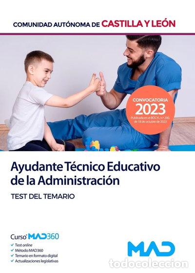 Livres: AYUDANE TECNICO EDUCATIVO CASTILLA Y LEON TEST- 9788414275436