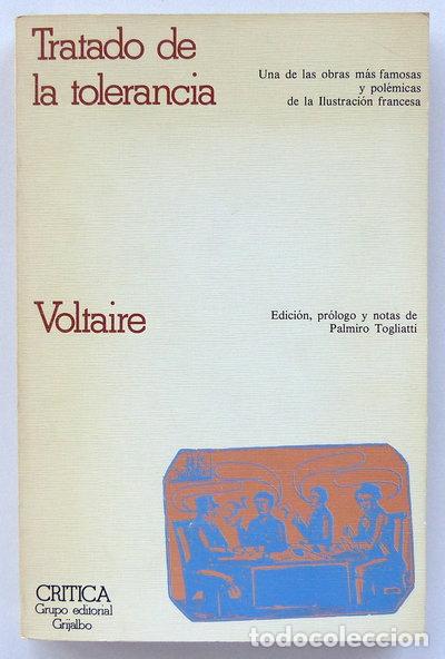 Libri di seconda mano: Tratado de la tolerancia- 9788474230093