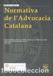books: Normativa de l&iquest;Advocacia Catalana- 9788498765342