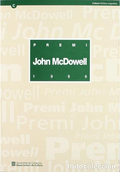 Libros: Premi John McDowell 1996- 9788439341956
