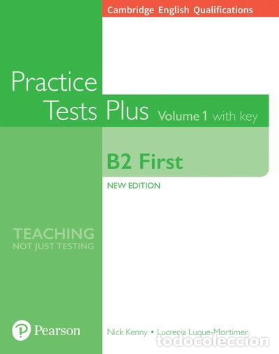 Libros: Cambridge English Qualifications: B2 First Volume 1 Practice Tests Plus with key- 9781292208756