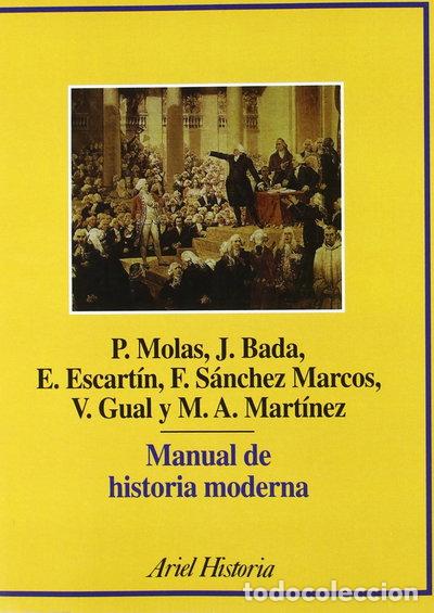 Libros: Manual de historia moderna- 9788434465725