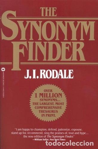 Livres: The Synonym Finder- 9780446370295