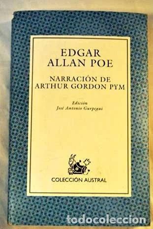 Libros: Narraci&oacute;n de Arthur Gordon Pym- 9788423917105